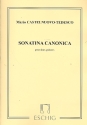 Sonatina canonica pour 2 guitares op.196 Partitur