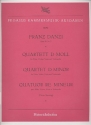 Quartett d-Moll op.56,2 Flöte, Violine, Viola und Violoncello Stimmen