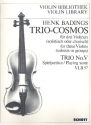Trio-Cosmos Nr. 5 für 3 Violinen (solistisch oder chorisch) Spielpartitur