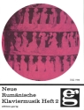 Neue rumnische Klaviermusik Band 2 fr Klavier