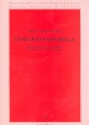 Concerto pastorella fr Violine, Streichorchester und Bc Partitur  (= Cembalo / Klavier)