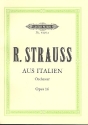 Aus Italien op.16 fr Orchester Studienpartitur