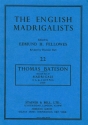 Second Set of Madrigals 1618 The English Madrigalists