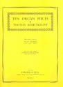 10 organ pieces