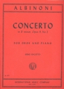 Concerto  cinque op.9,2 for oboe and piano