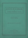 Sonata e flat minor for piano