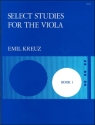 SELECTED STUDIES VOL.1 FOR VIOLA KREUZ, EMIL, ED