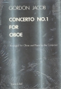 Concerto no.1 for oboe and strings reduction for oboe and piano