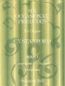 6 OCCASIONAL PRELUDES VOL.1 (NR.1-3) FOR ORGAN