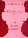 Sonata C major no.1 for cello and piano