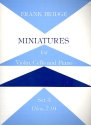 Miniatures Set 3 (nos.7-9) for violin, violoncello and piano parts