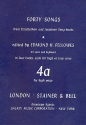 40 Songs from Elizabethan and Jacobean Songbooks vol.4  for high voice and keyboard
