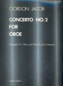 Concerto no.2  for oboe and orchestra for oboe and piano