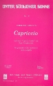 Capriccio  fr gem Chor und Klavier (oder a cappella) Chorpartitur