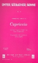 Capriccio nach dem Capriccio italien fr gem Chor und Klavier Chorpartitur