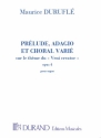 Prlude, Adagio et Choral vari sur le thme du Veni creator op.4 pour orgue