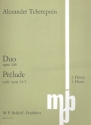 Duo op.108 und Prélude nach op.24,3 für 2 Flöten Spielpartitur