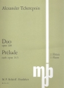 Duo op.108 und Prlude nach op.24,3 fr 2 Flten Spielpartitur