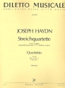 Streichquartett G-Dur op.76,1 Hob.III:75 Stimmen