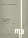 6 Variationen ber Bach op.10 fr Klavier