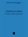 Concerto da camera pour flte, cor anglais et orchestre a cordes pour flte, cor anglais et piano