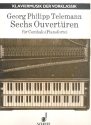 Sechs Ouvertren fr Cembalo (Klavier)