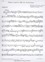 Konzert d-Moll Wq22 fr Flte und Streichorchester (Cembalo ad lib.) Violine 2
