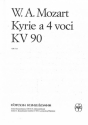 Kyrie KV90 a 4 voci Partitur