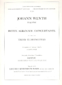 Petite sérénade concertante für 3 Klarinetten Partitur