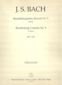 Brandenburgisches Konzert D-Dur Nr.5 BWV1050 Violine solo