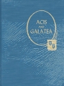 Acis and Galatea  Partitur (Reprint) Leinen