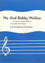 Me and Bobby McGee: Einzelausgabe Gesang und Klavier
