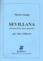 Sevillana f  per 2 chitarre partitura