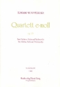 Streichquartett e-Moll op.23  Stimmen