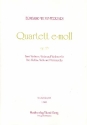 Streichquartett e-Moll op.23  Stimmen