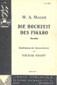 Ouvertre zu Die Hochzeit des Figaro fr Salonorchester Partitur und Stimmen