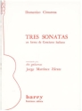 3 Sonatas para 2 guitarras Spielpartitur