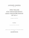 2 Walzer aus op.54 fr Streichorchester Kontrabass