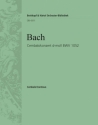 Konzert d-Moll BWV1052 für Cembalo, Streicher und Bc Cembalo solo