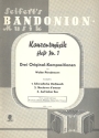 Konzertmusik Band 1 für 2 Bandoneons Bandoneon 1