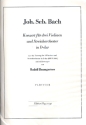 Konzert D-Dur fr 3 Violinen  und Streicher Partitur