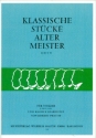 Klassische Stcke alter Meister Band 2 fr Violine und Klavier