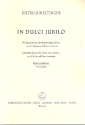 In dulci jubilo fr 3 gemischte Stimmen, 2 Violinen und Bc Continuo (Violoncello)