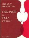 Two pieces for viola and piano score and 1 part