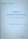 Symphony for trombone (or violoncello) and orchestra for trombone (or violoncello) and piano