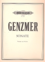 Sonate fr Posaune und Orgel