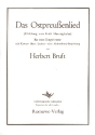 Das Ostpreuenlied fr Gesang und Klavier (bzw. Lauten- oder Akkordeon)-Begleitung