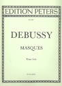 Masques for piano