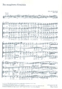 Das neugeborene Kindelein BuxWV13 fr gem Chor, 3 Violinen und Bc Chorpartitur