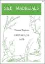 O let me live for mixed chorus a cappella score (en)